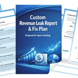 Personalized Revenue Leak Report & Fix Plan